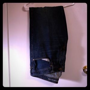 Old Navy dark wash bootcut jeans 38x32
